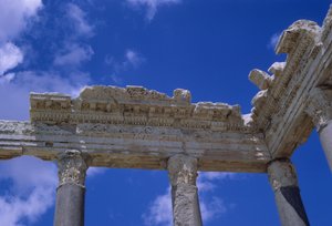 Corinthian Capitals and Frieze by Roman